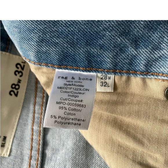 Rag and Bone Denim Jeans - Picture 6 of 8